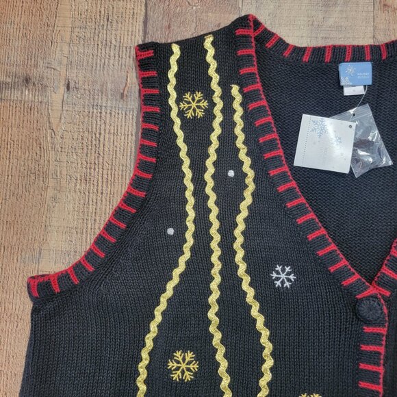 Ugly Christmas Sweater Vest - Picture 2 of 15
